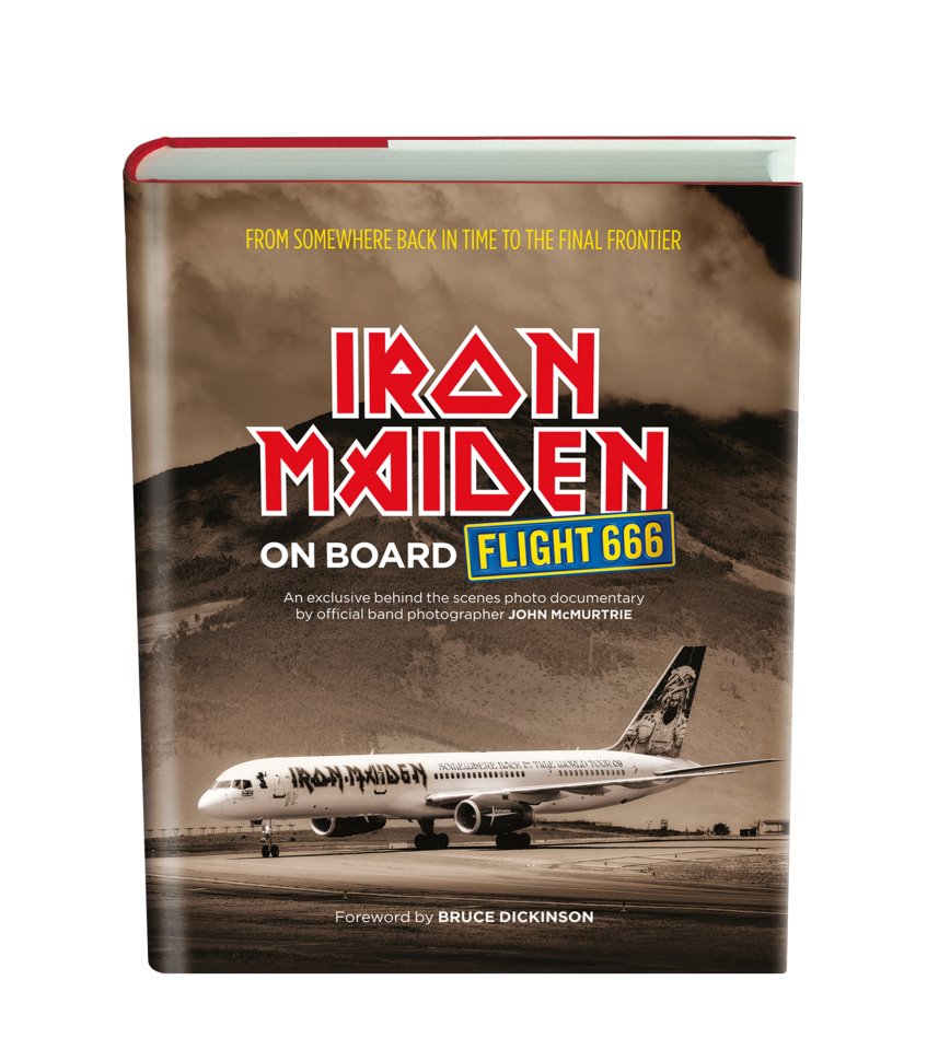 Flight board. Iron Maiden Flight 666. Книга 666.